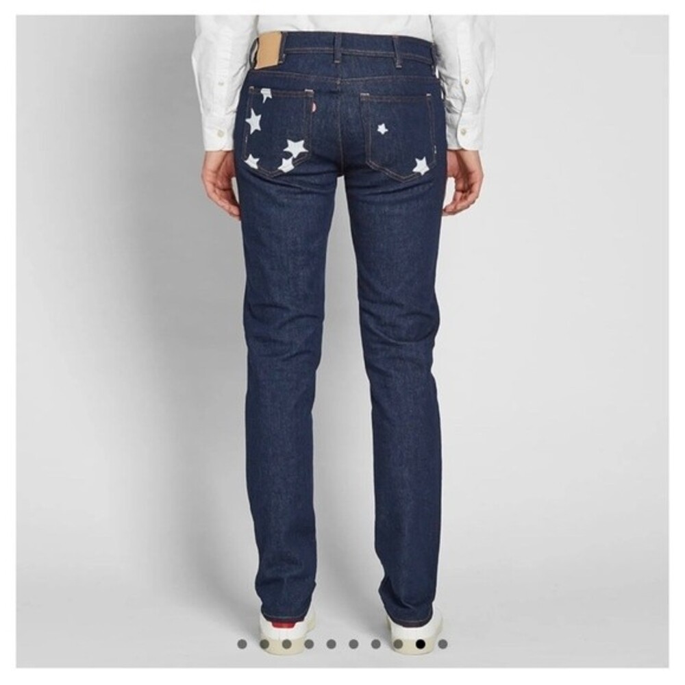 ACNE STUDIOS NORTH STAR PRINT SLIM FIT JEAN RARE size 25